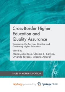Image for Cross-Border Higher Education and Quality Assurance