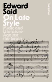 On Late Style