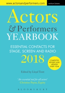 Image for Actors & performers yearbook 2018
