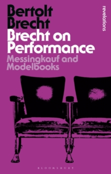 Image for Brecht on performance  : Messingkauf and modelbooks