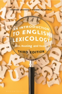 Image for An introduction to English lexicology  : words, meaning and vocabulary