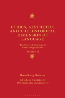Image for Ethics, aesthetics and the historical dimension of language