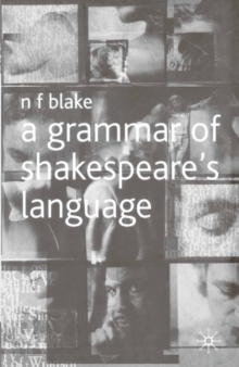 Image for A grammar of Shakespeare's language