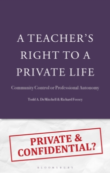 Teacher's Right to a Private Life