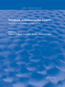 Image for Handbook of Environmental Control: Cumulative Series Index for Volumes I-V