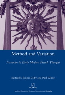 Image for Method and variation: narrative in early modern French thought