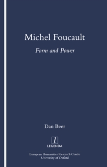 Image for Michel Foucault: form and power