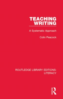 Image for Teaching writing: a systematic approach