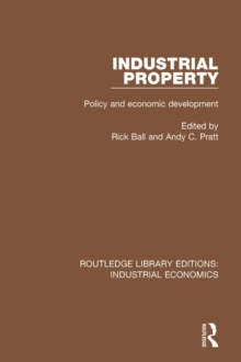 Image for Industrial property: policy and economic development