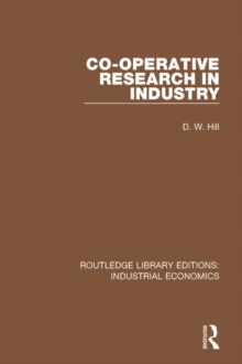 Image for Co-operative Research in Industry