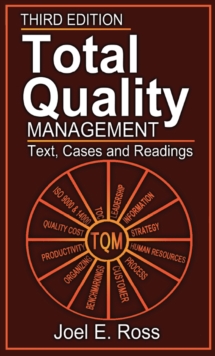 Image for Total quality management: text, cases, and readings