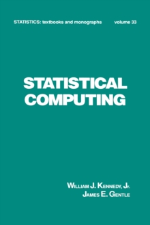 Image for Statistical computing