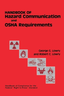 Image for Handbook of hazard communication and OSHA requirements
