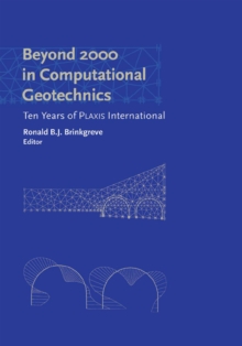 Image for Beyond 2000 in computational geotechnics