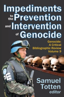 Image for Impediments to the prevention and intervention of genocide