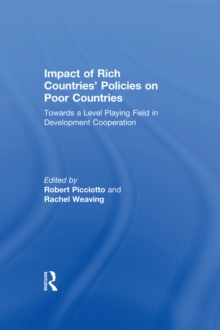 Image for Impact of rich countries' policies on poor countries: towards a level playing field in development cooperation
