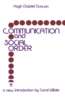 Image for Communication and Social Order