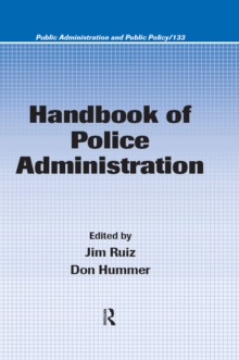 Image for Handbook of police administration