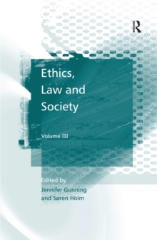 Image for Ethics, law and society