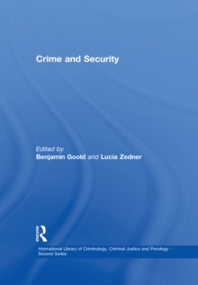 Image for Crime and security