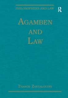 Image for Agamben and law