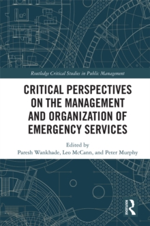 Image for Critical perspectives on the management and organization of emergency services