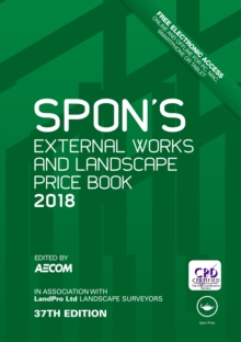 Image for Spon's External Works and Landscape Price Book 2018