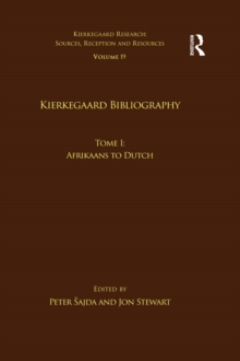 Image for Kierkegaard bibliography.: (Afrikaans to Dutch)