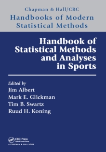 Image for Handbook of statistical methods and analyses in sports