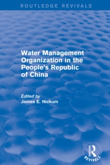 Image for Water management organization in the People's Republic of China