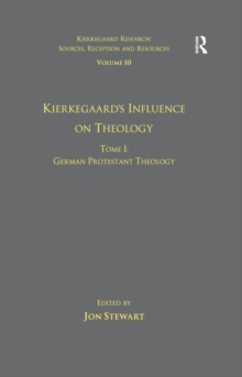 Image for Kierkegaard's influence on theology.: (German Protestant theology)