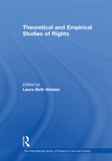 Image for Theoretical and empirical studies of rights