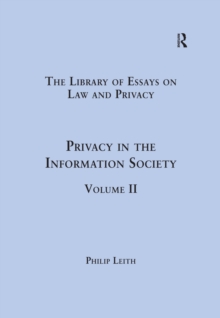 Image for Privacy in the information society