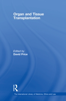 Image for Organ and tissue transplantation