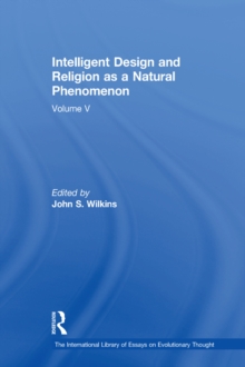 Image for Intelligent design and religion as a natural phenomenon