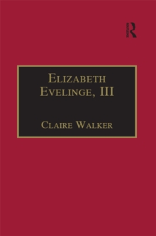 Image for Elizabeth Evelinge, III