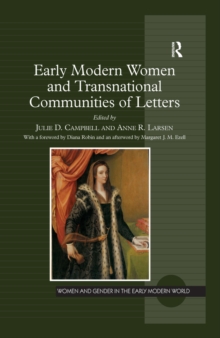 Image for Early modern women and transnational communities of letters