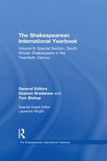 Image for The Shakespearean international yearbook.: (Special section, South African Shakespeare in the twentieth century)