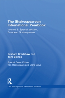 Image for The Shakespearean international yearbook.: (Special section, European Shakespeares)