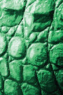 Image for Alive! crocodile skin - Emerald duotone - Photo art notebooks (6 x 9 series)