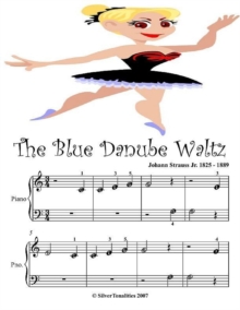 Image for Blue Danube Waltz Johann Strauss Jr. - Beginner Tots Piano Sheet Music