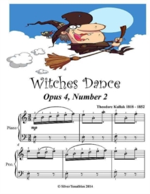 Image for Witches Dance Opus 4 Number 2 - Easy Piano Sheet Music