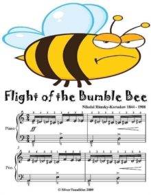Image for Flight of the Bumble Bee - Easy Piano Sheet Music Junior Edition
