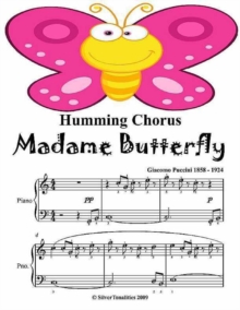 Image for Humming Chorus Madame Butterfly - Easy Piano Sheet Music Junior Edition