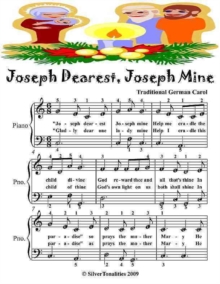 Image for Joseph Dearest Joseph Mine - Easy Piano Sheet Music Junior Edition