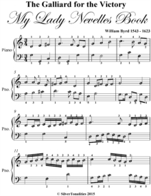 Image for Galliard for the Victory My Lady Nevells Book - Easy Piano Sheet Music