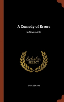 Image for A Comedy of Errors