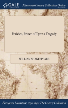 Image for Pericles, Prince of Tyre : A Tragedy