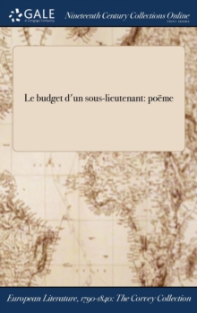 Image for Le Budget D'Un Sous-Lieutenant