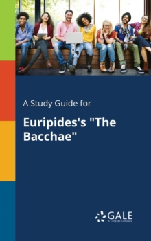 Image for A Study Guide for Euripides's "The Bacchae"